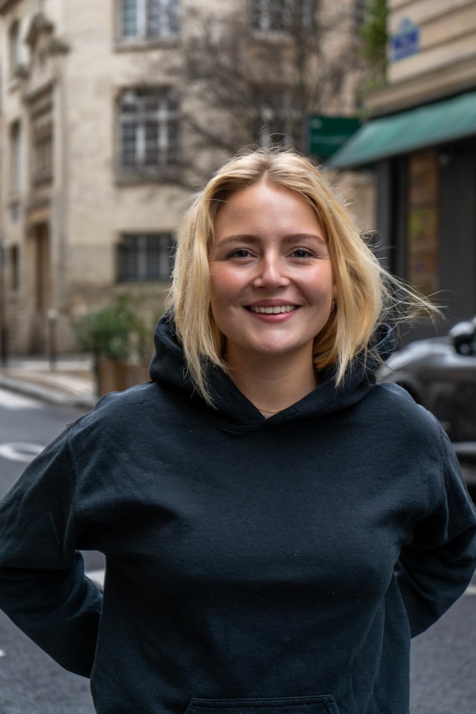 Portrait de Lucie au moment du témoignage, Maël Bouvier